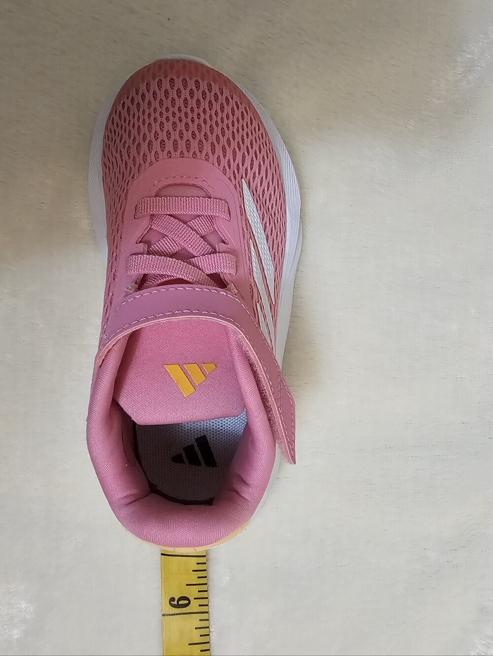 Adidas Duramo SL l'Bliss Pink Sneakers Shoes Girls Toddler Child Sz 9 Kids - Picture 5 of 14